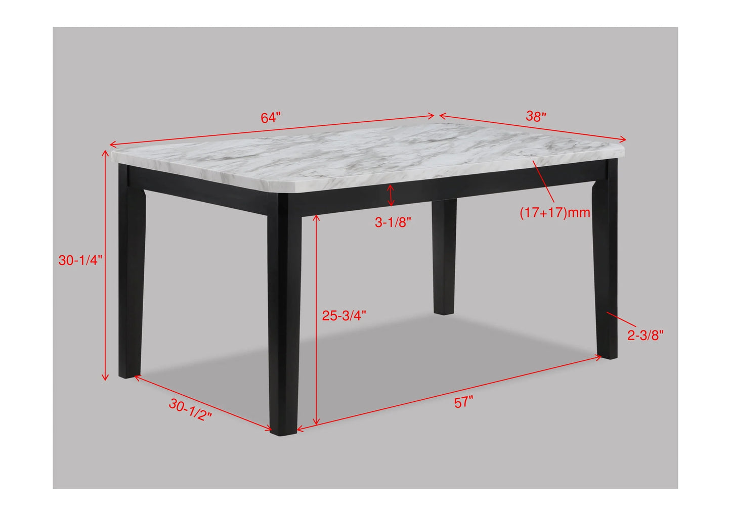 5pc dinng group with bench