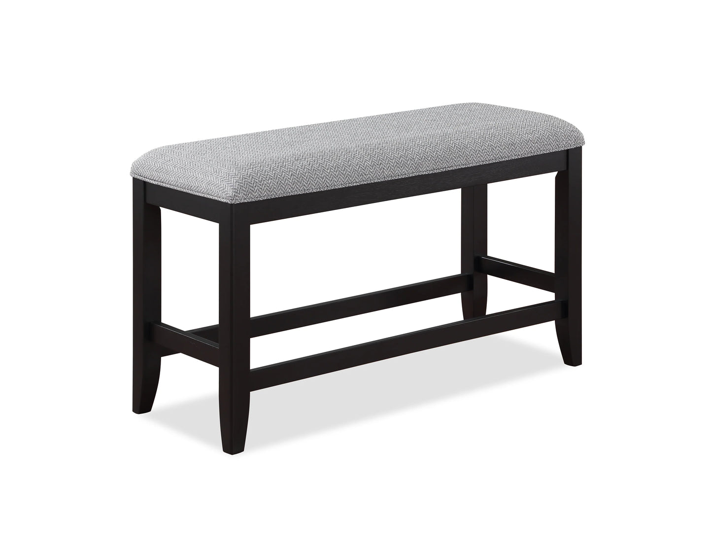 5 pcs Black/Gray Counter Height Dining Set