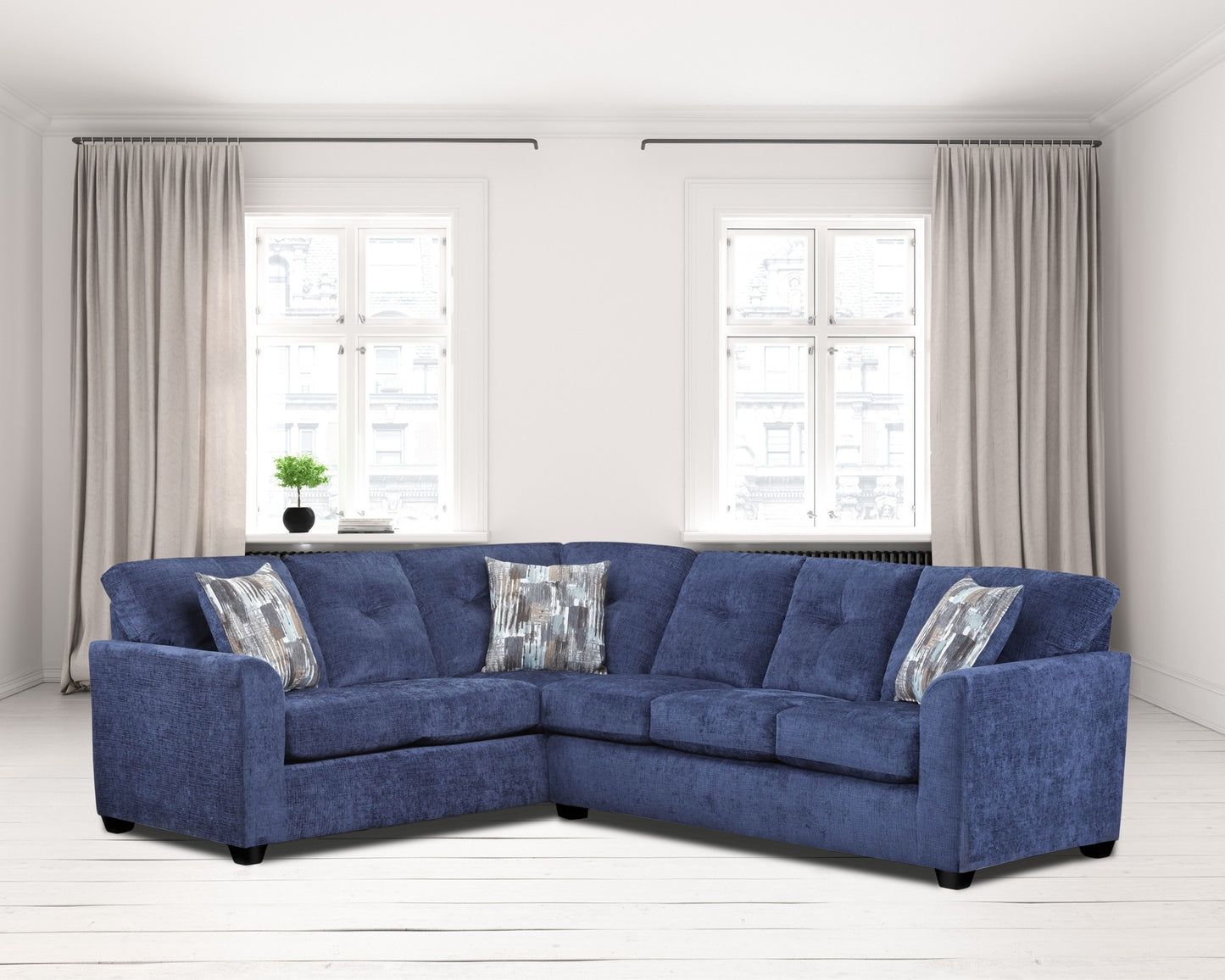 3000 Gerald Navy Sectional