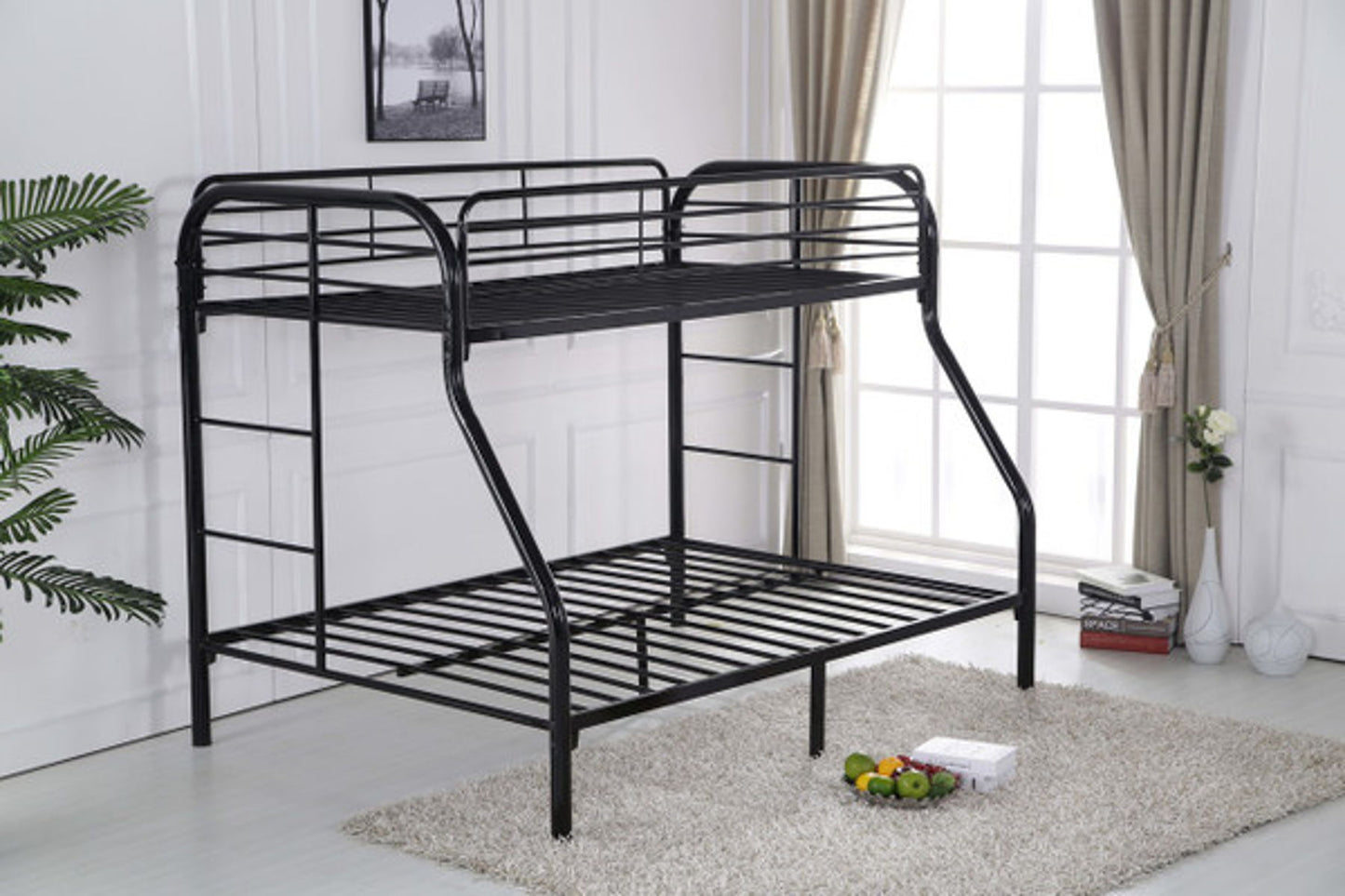 TW/FL Bunk Bed – BLACK