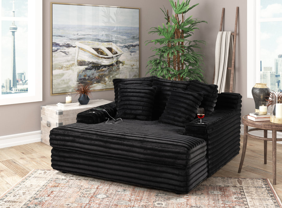 HH 4400 Chaise Lounge (Black)