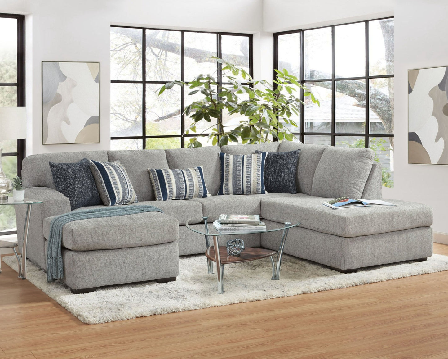 4550 Platinumn sectional