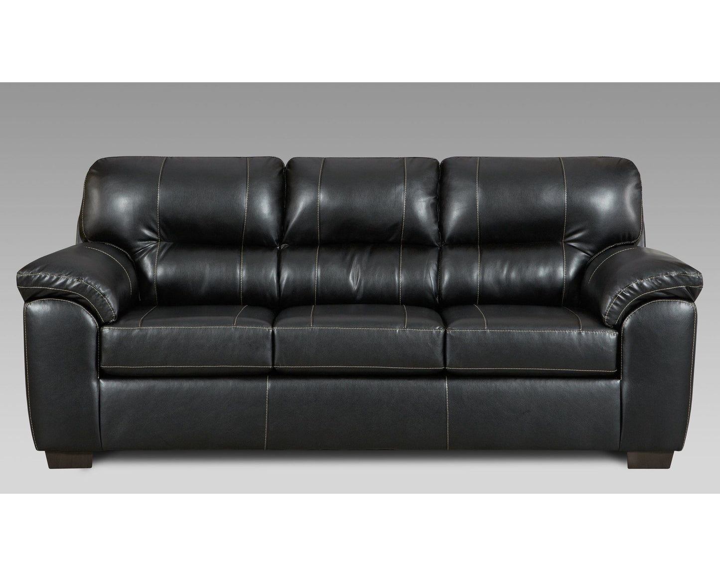 PFC Austin Black sofa and love seat