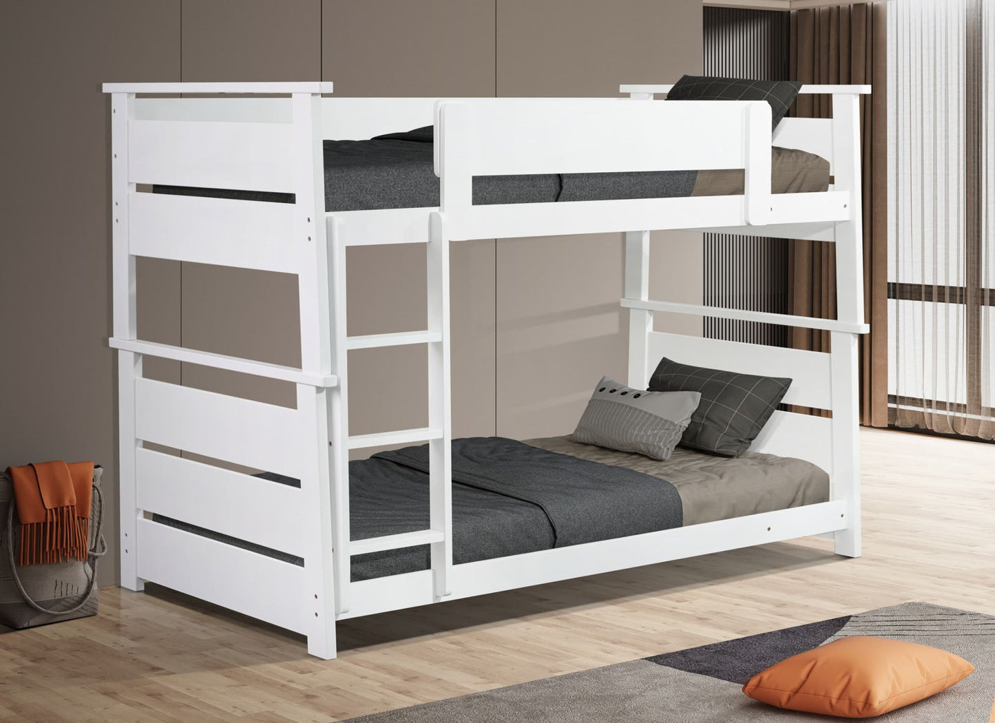 White Bunkbed T/F