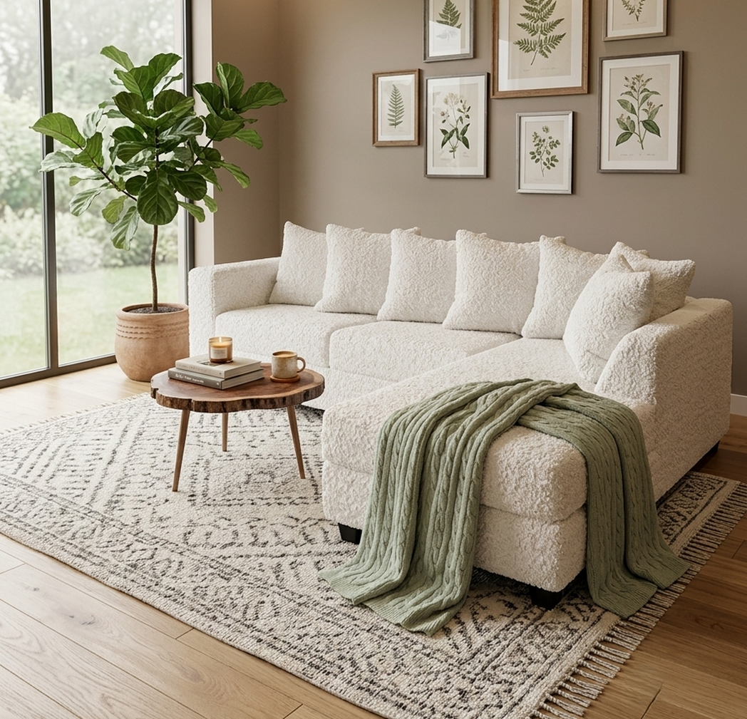 HH 610 Ultra Sofa Teddy Bear Fabric