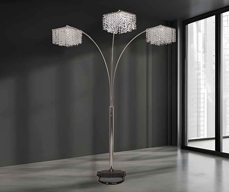 6217F-SV FLOOR LAMP