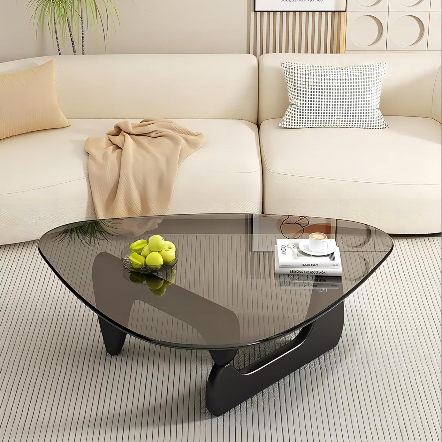 Modern Glass Coffee Table small size