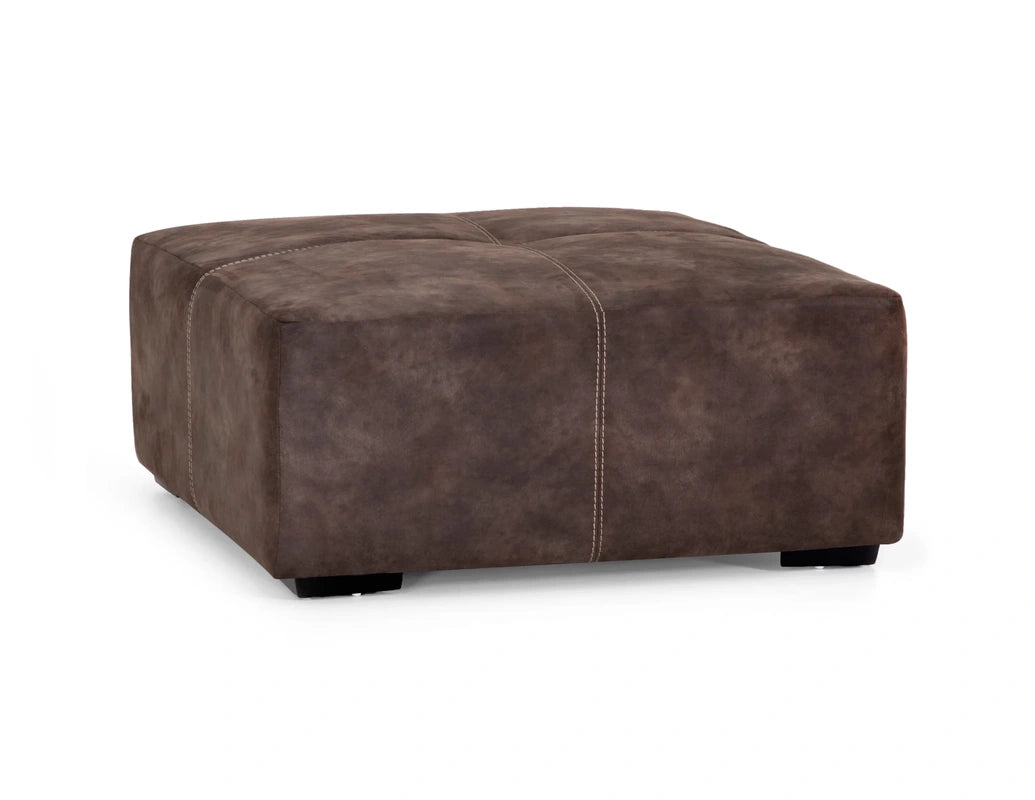 HH Teagan Square Cocktail Ottoman | Mako Twilight |