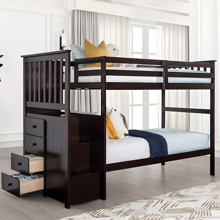Twin/Twin Bunk Bed #32AF