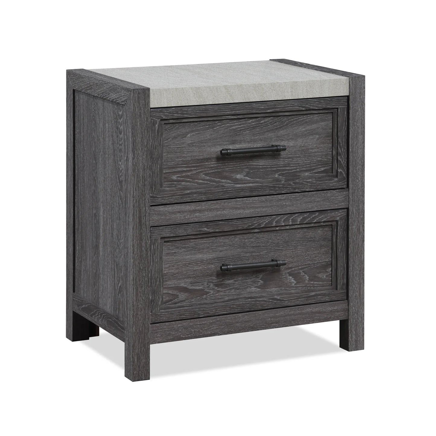 B4 Gray Panel Bedroom Set 5pcs