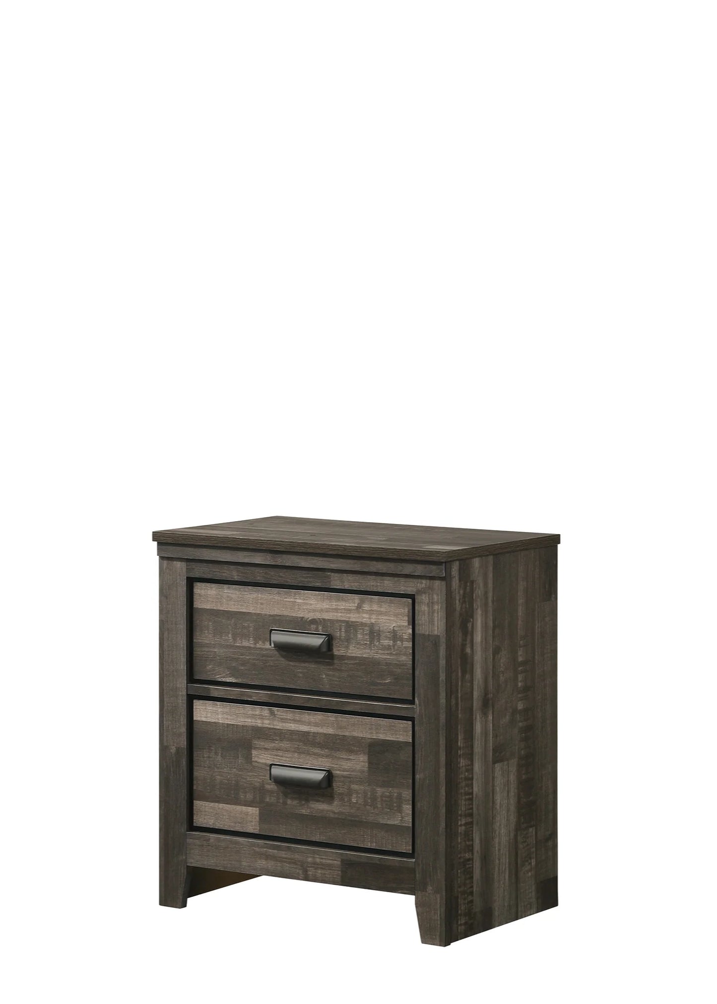 B7 5pcs Brown Bedroom Set with lights overboard