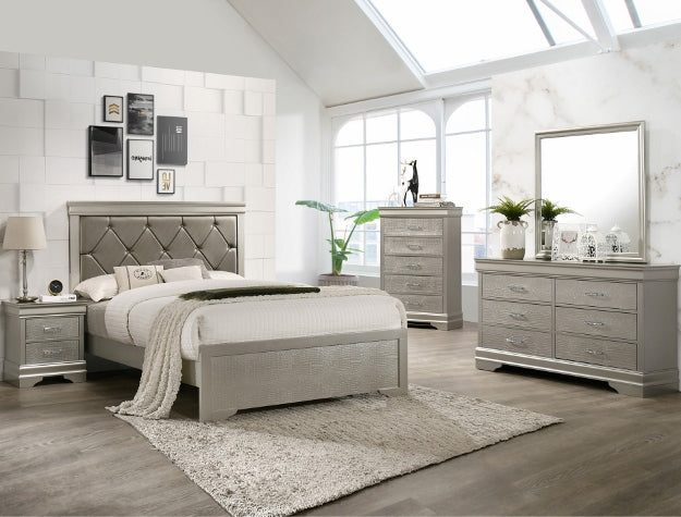 SETB6912 AMALIA BEDROOM GROUP 5pcs