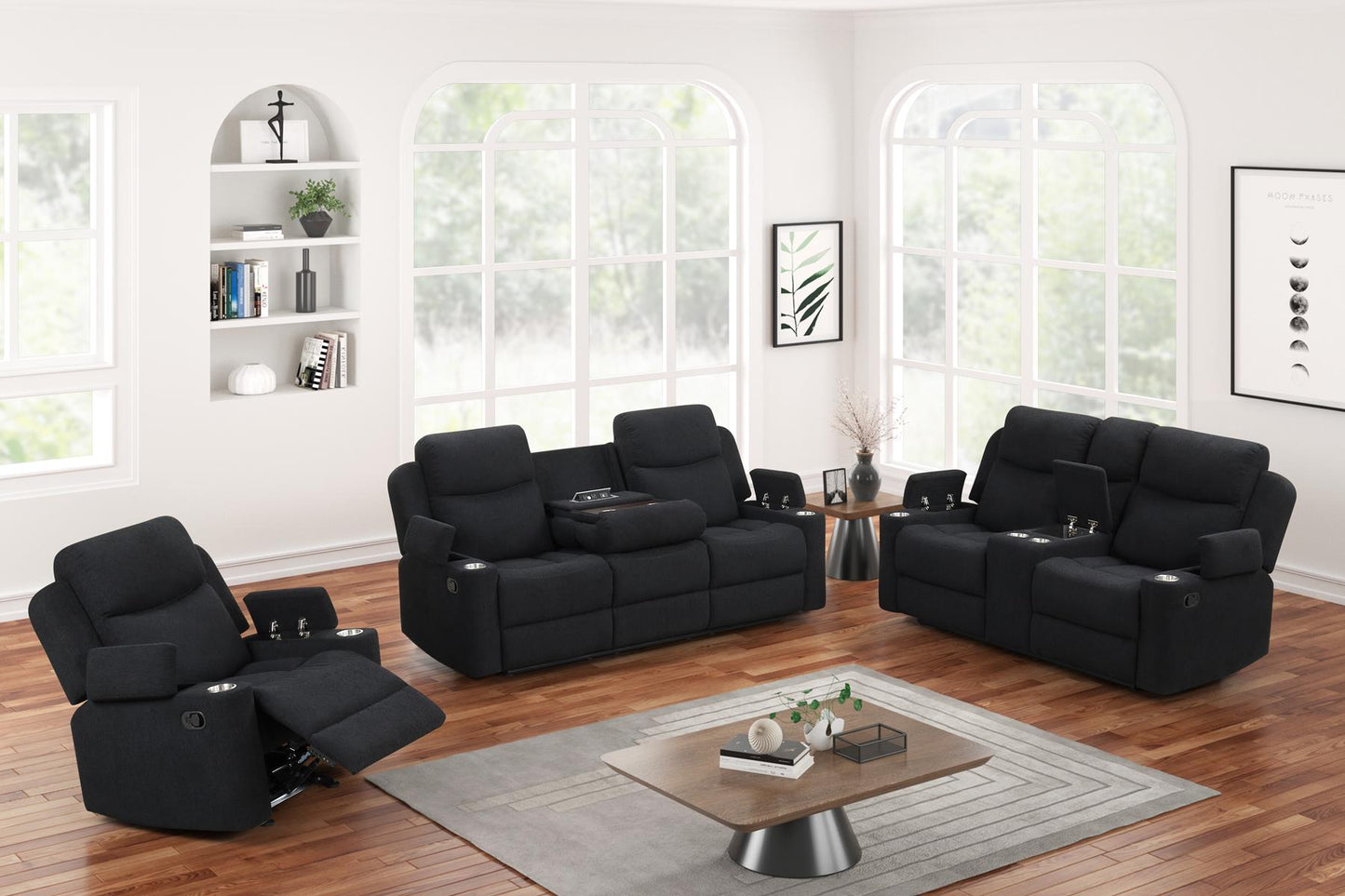 Dakota – 3pc – Black GT