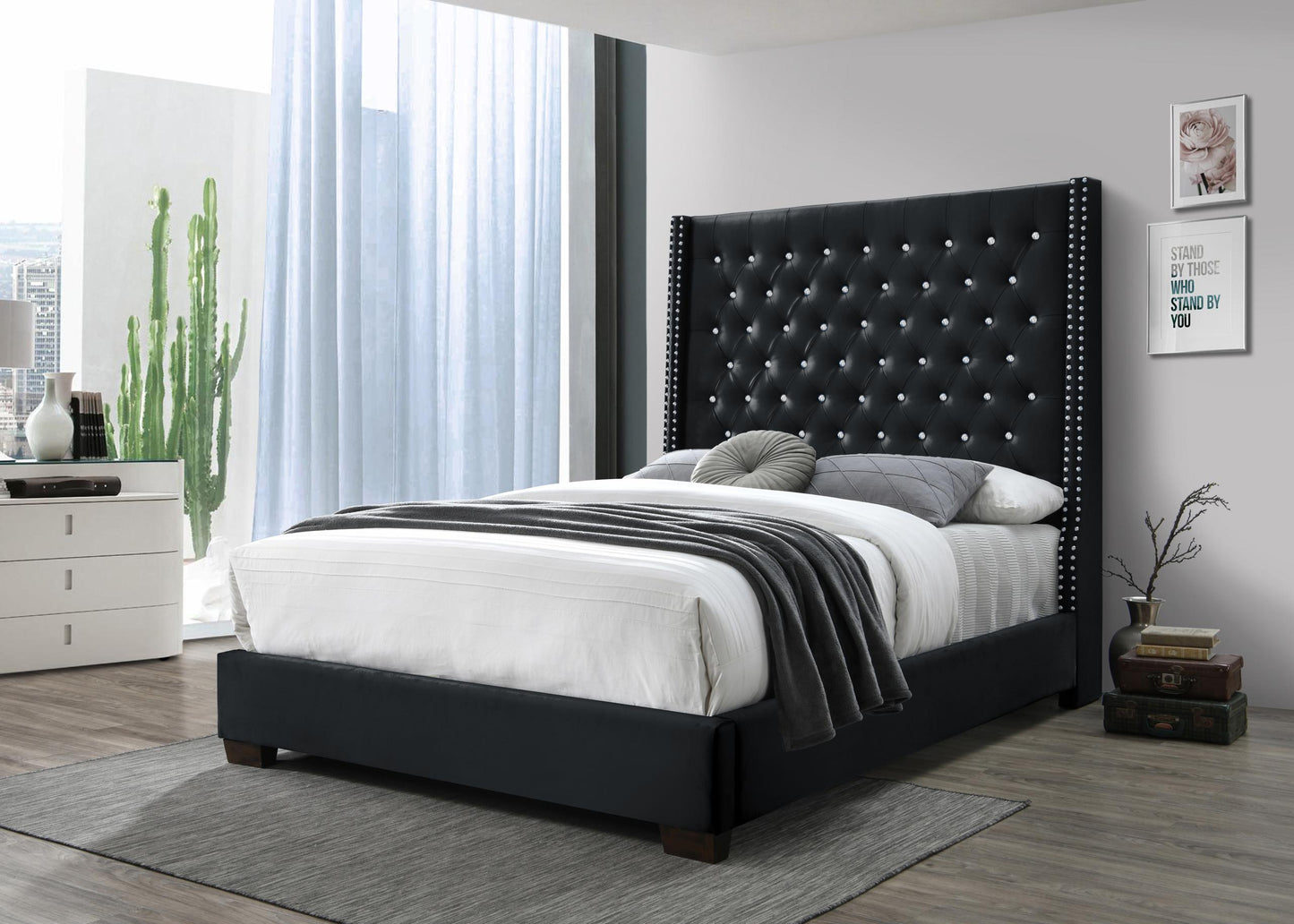 Sasha – Full Bed – Black
