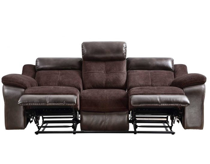 Pueblo 3 Piece Manual Motion Set (Sofa, Loveseat & Chair) SS