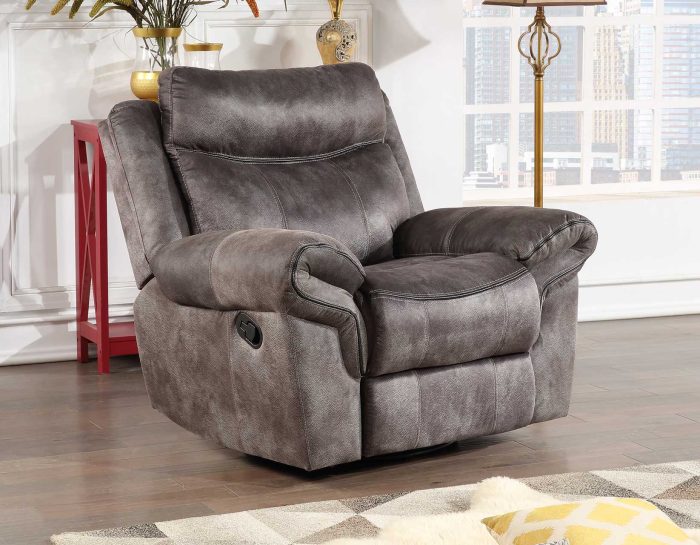 Nashville 3-Piece Manual Reclining Set grey SS