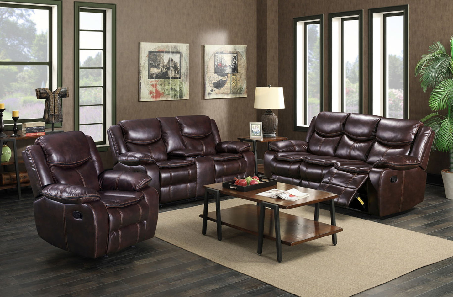 Sofa and love seat -1