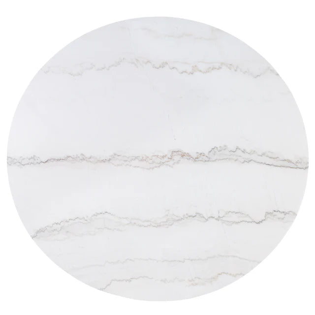 5 pcs ROUND MARBLE DINING GROUP