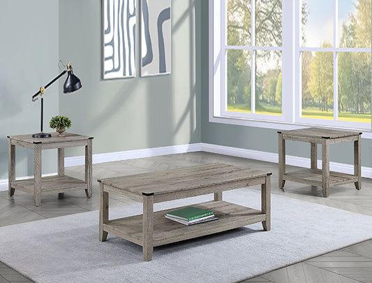 MILTON 3PC COFFEE TABLE SET