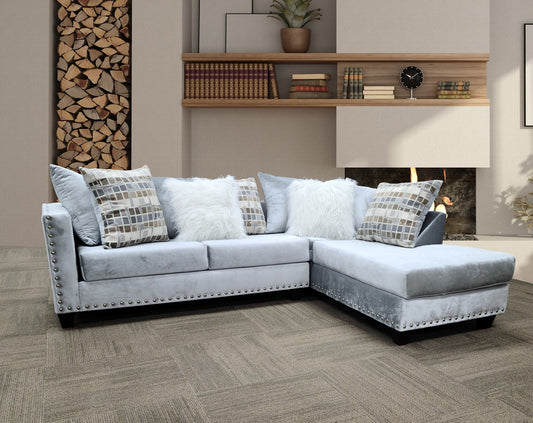 2019 Sectional white/ grey