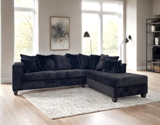 Midnight Comfort Sectional with Chaise