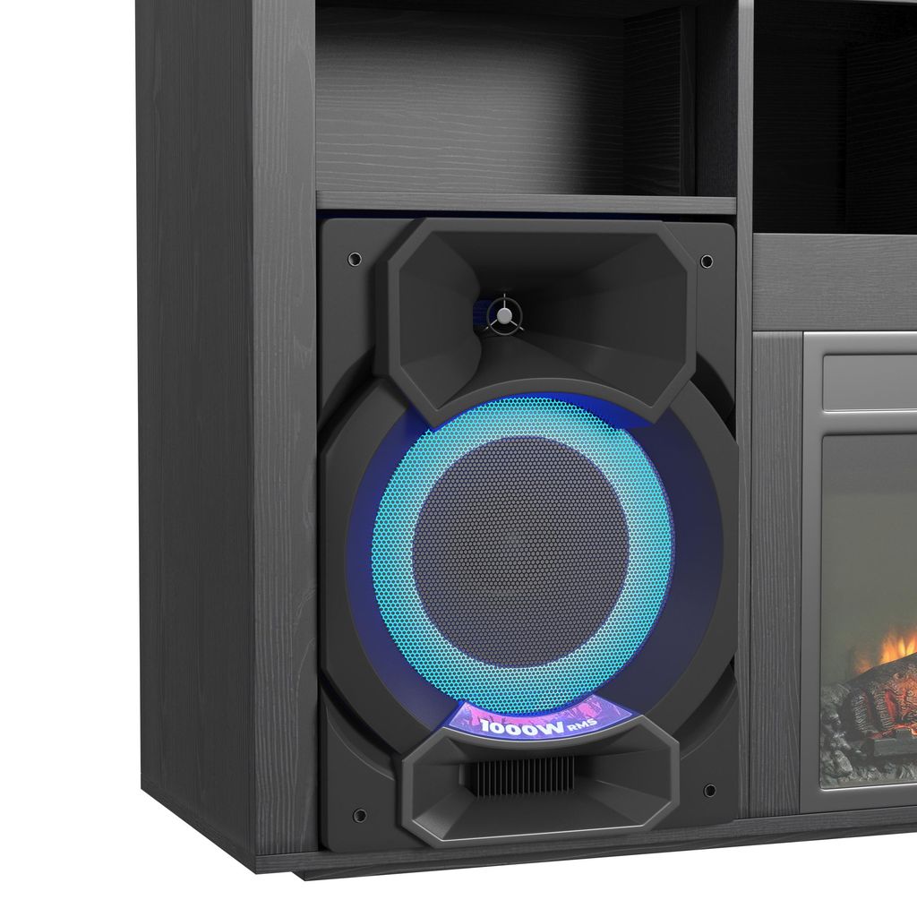 Bluetooth karaoke Black TV Stand