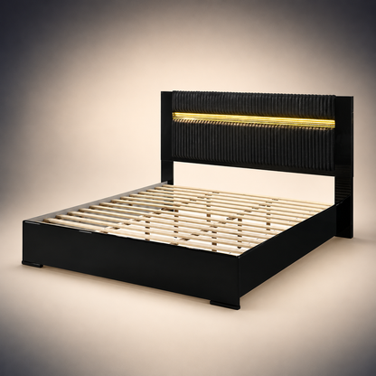 Obsidian Summer Gloss | 5-Piece Bedroom Set | Queen