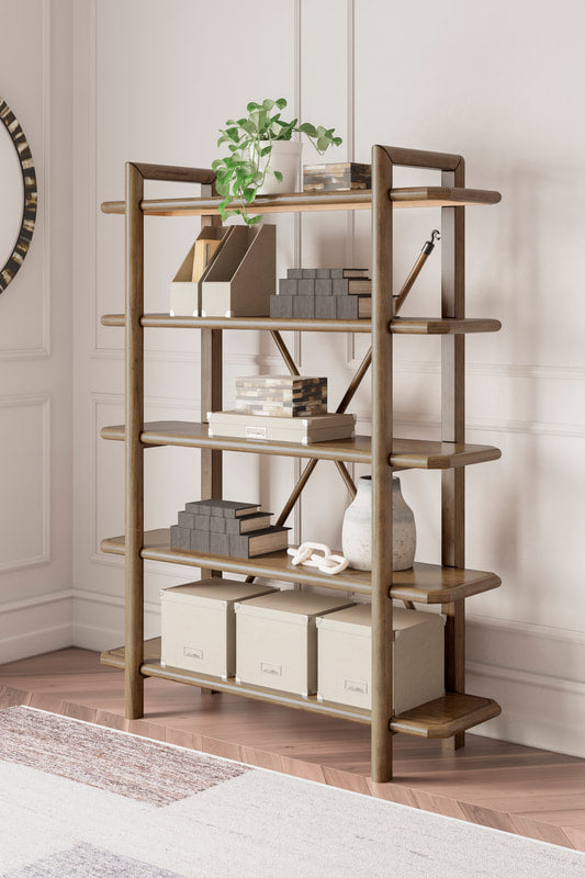 HH Brown Bookcase H76970