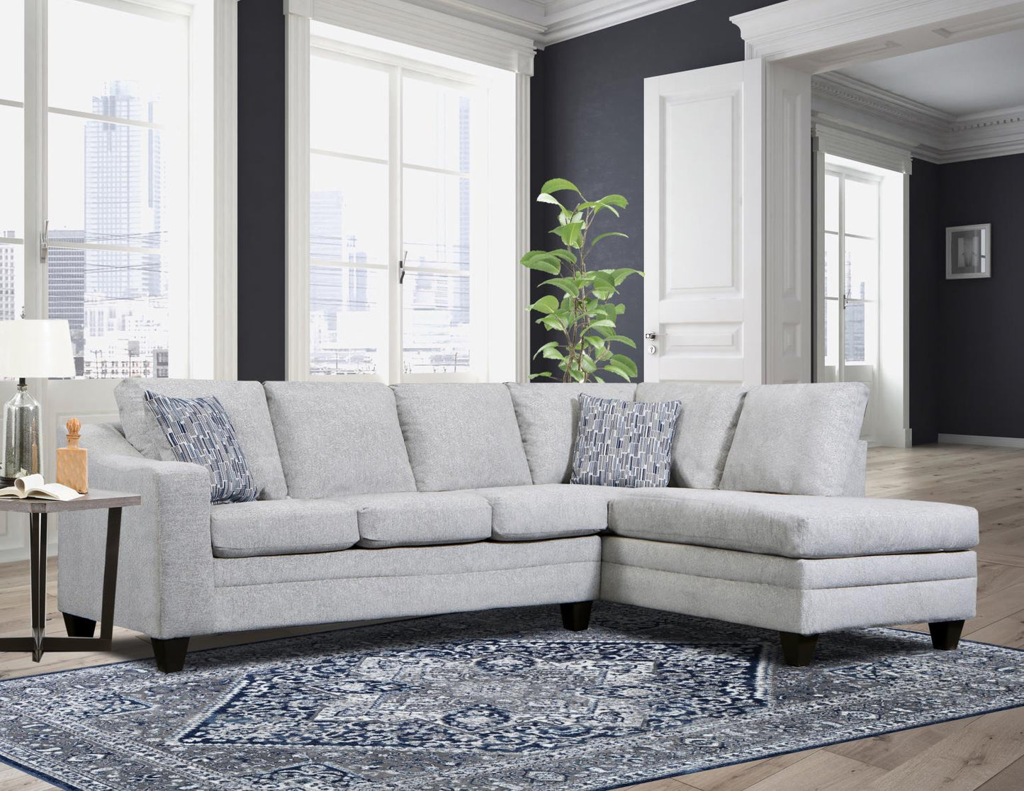 L shape sectional for living room set