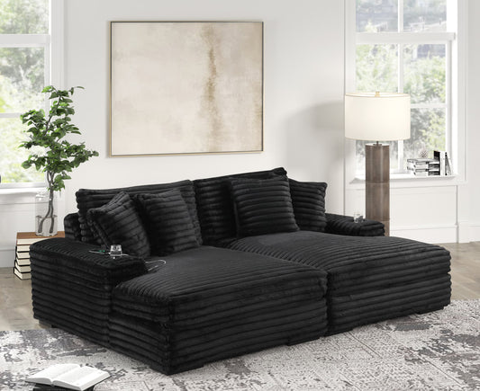 HH 5400 CHAISE LOUNGE (BLACK)