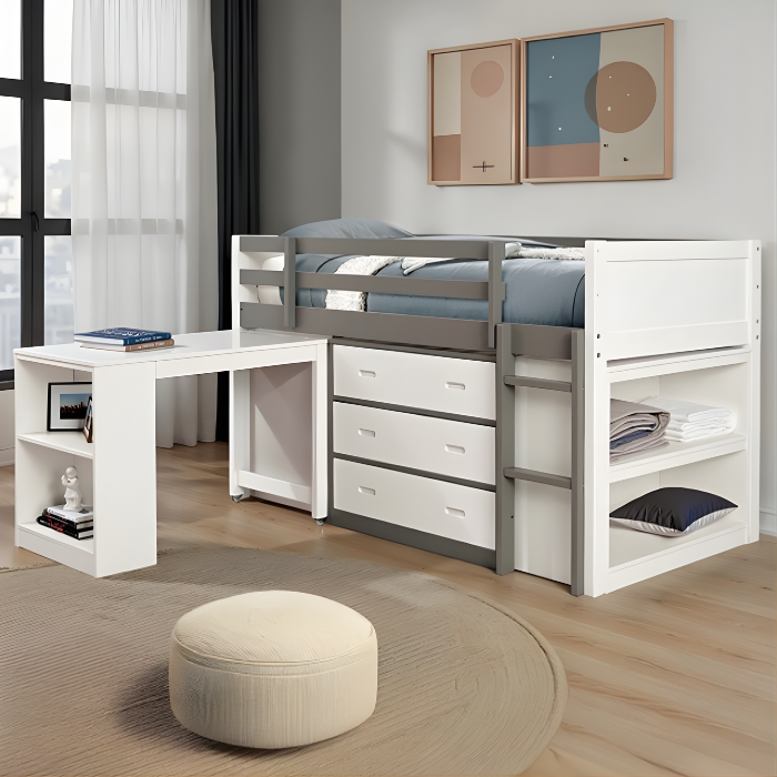 Twin Loft Bed #1AF