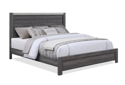 B4 Gray Panel Bedroom Set 5pcs