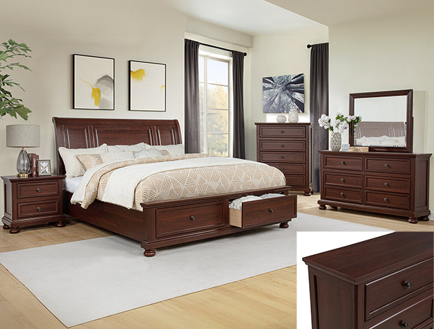 SETB1800 CLARIBELLE BEDROOM GROUP 5pcs set