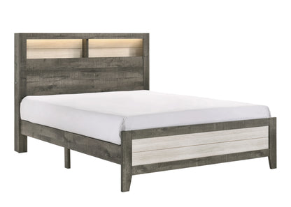 B3 5 pcs bed room set 2-tone