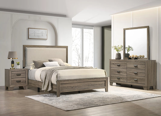 B6 Brownish Gray 5 pcs bed room set