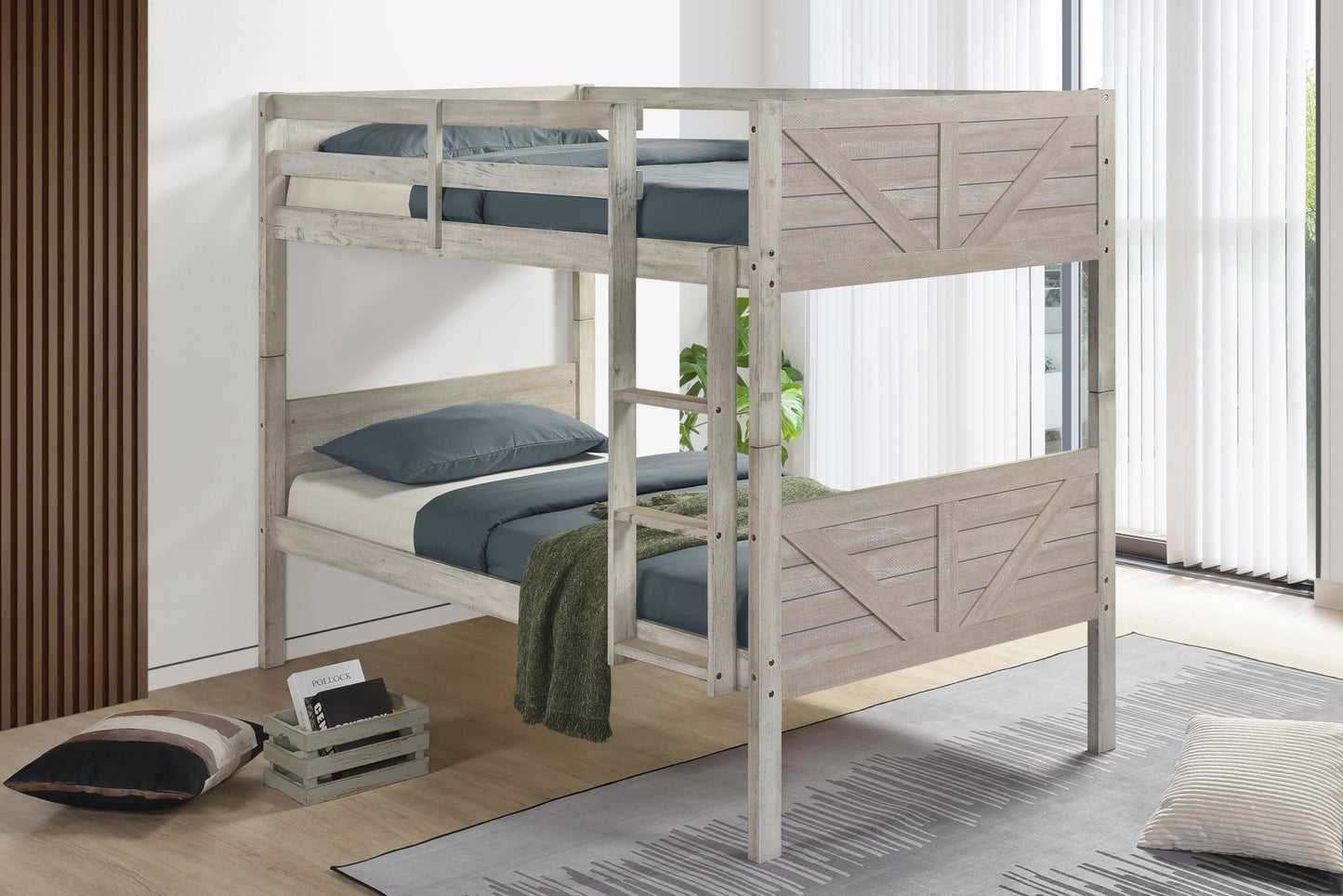 T/T Bunk Bed – White #1