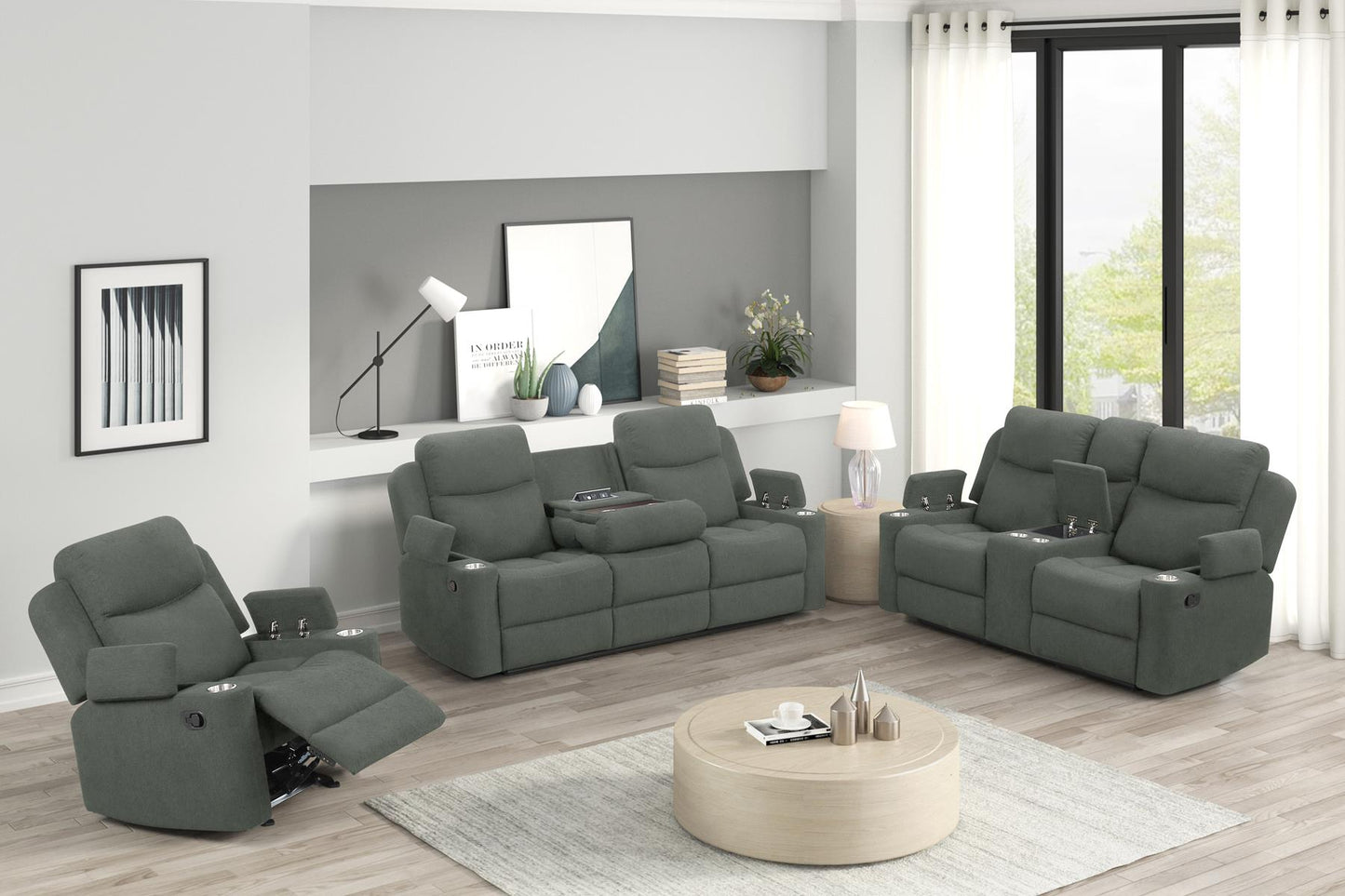 Dakota – 3pc – Earth Green