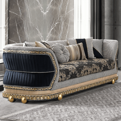 3PC LUXURY SOFA SET HD-9013