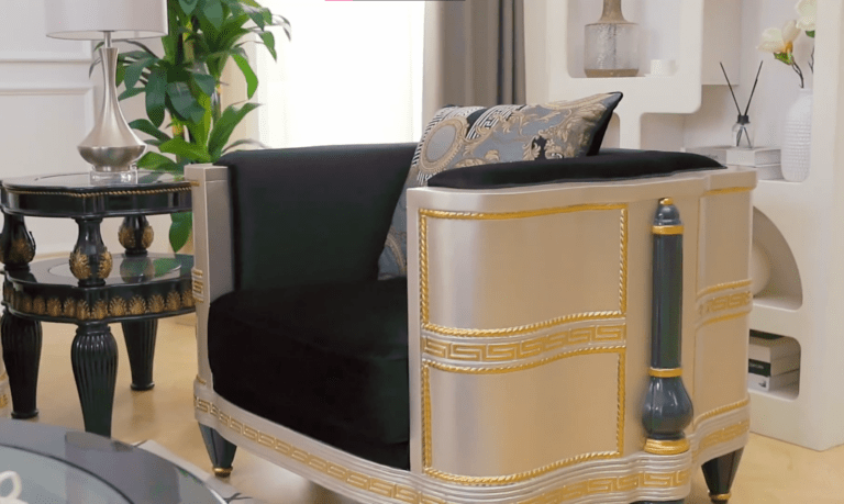 3PC FRENCH SALON SOFA SET HD-9042