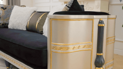 3PC FRENCH SALON SOFA SET HD-9042