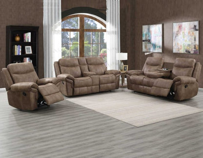 Nashville 3-Piece Manual Reclining Set SS