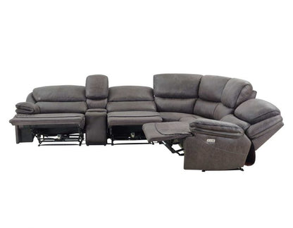 Plaza 6-Piece Power Reclining Sectional SS
