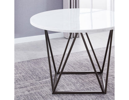 5 Piece Marble Top Set (Table & 4 Side Chairs) SS
