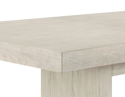 5-Piece Dining Set, Distressed Greige Finish ss
