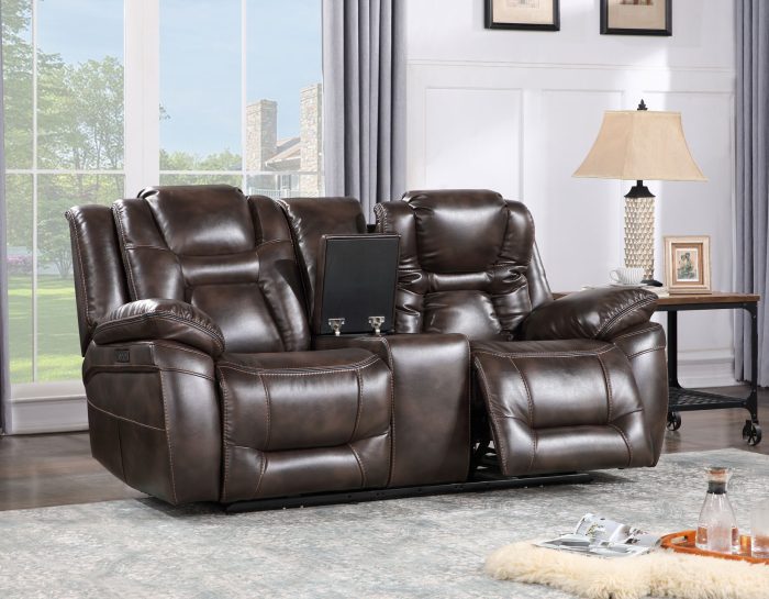 Oportuna 3-Piece Dual-Power Reclining Set (Sofa, Loveseat & Chair) SS