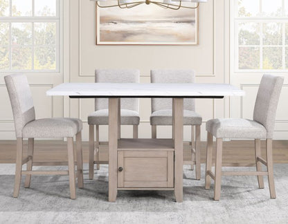 Coffee Table with Patterned Mirror Top SS