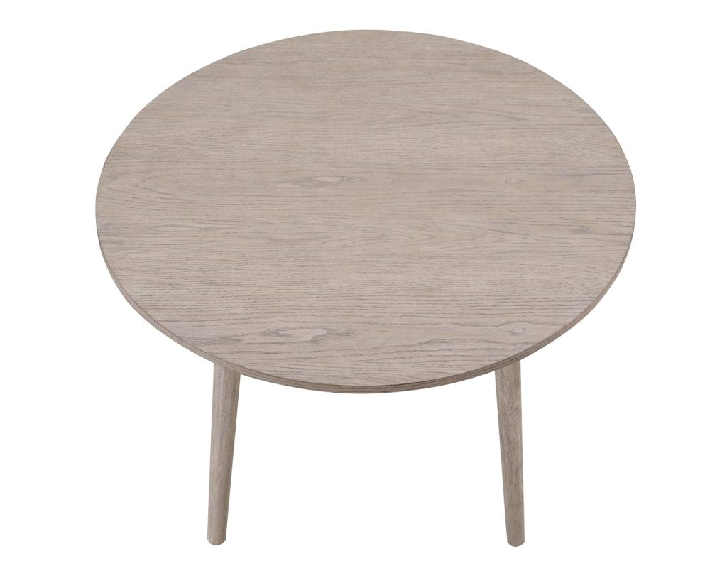 5 Piece 42-inch Round Dining Set, Tan ss
