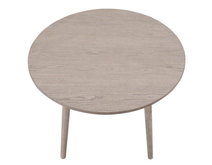 5 Piece 42-inch Round Dining Set, Tan ss