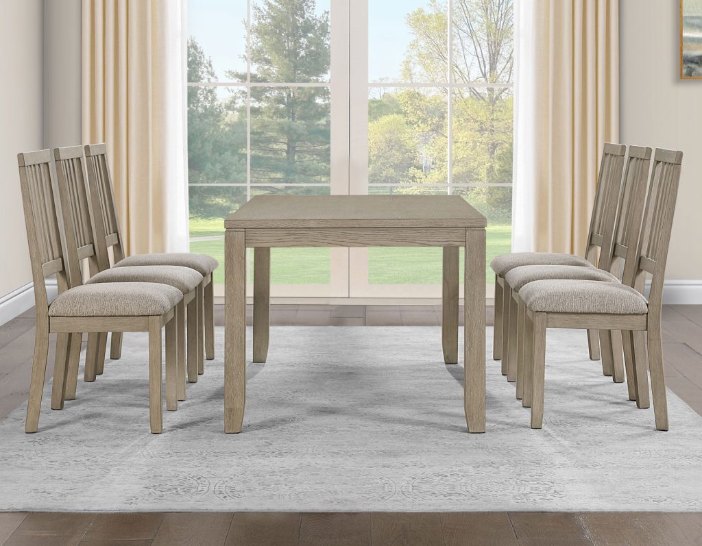 7-Pack Dining Pack, Sand Finish SS