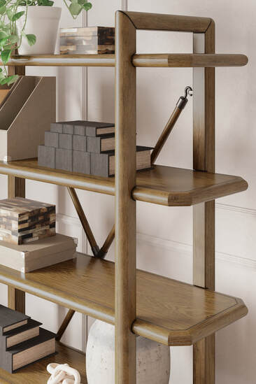 HH Brown Bookcase H76970